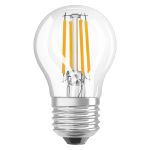 Osram LED Superstar E27 Kugel Fadenlampe Klar 3.4W 470lm - 940  | Höchste Farbwiedergabe - Dimmbar - Ersatz Für 40W