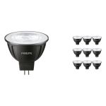Mehrfachpackung 10x Philips Master LED Spot GU5.3 MR16 7.5W 621lm 36D - 927 Extra Warmweiß | Höchste Farbwiedergabe - Dimmbar - Ersatz für 50W