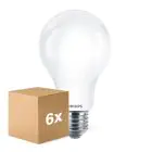 Mehrfachpackung 6x Philips Corepro LED Glühbirne E27 Birne Matt 13W 2000lm - 865  | Ersatz Für 120W