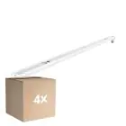 Mehrfachpackung 4x Deckenleuchte V2 LED T8 | Geeignet für 1x 120cm LED Röhre