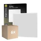 Mehrfachpackung 6x Bright Choice LED Panel Backlit 36W 3600lm - 830 Warmweiß | 60x60cm - UGR 