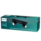 Philips Runner Led-Spot Metall Schwarz | Geeignet für 2x GU10