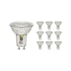 Mehrfachpackung 10x LED-Spot GU10 PAR16 5.5W 560lm 36D - 830 Warmweiß | Ersatz für 80W