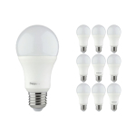 Mehrfachpackung 10x LED E27 Birne Matt 9.5W 1055lm - 827 | Ersatz für 75W