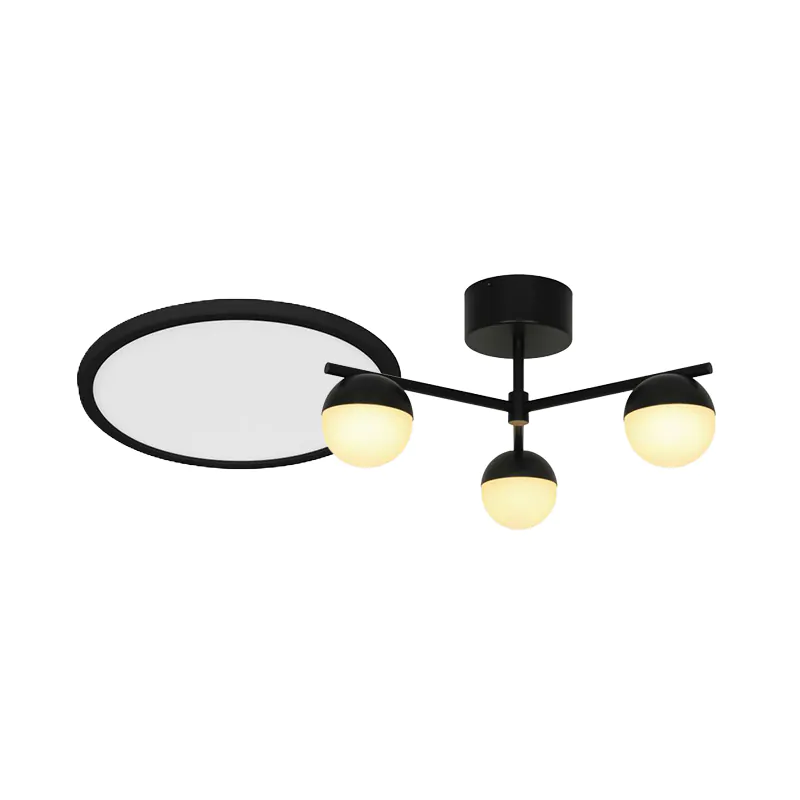 Plafonnier noir