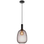 Nordlux Alton Suspension Luminaire Verre Noir | Convient pour E27