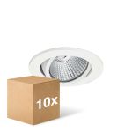 Lot 10x Philips Spot LED Claire Accent G2 RS061B 6W 550lm 36D - 840  | 80mm - Dimmable 