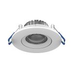 Spot LED Ares Inclinable Blanc 6W 540lm 927-940 3CCT | Diamètre 68mm