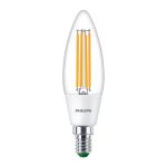 Philips MASTER LED Bougie Ultra Efficient E14 Bougie Claire 2.3W 485lm - 840  | Remplacement 40W