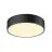 SLV Medo Pro 30 Mur et Plafonnier Aluminium Noir Ronde 10W 1250lm - 930-940 CCT | IP50 - Meilleur Rendu De Couleur - Dali Dimmable 