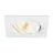 SLV New Tria Universel 68 Spot Aluminium Blanc Carré 8.6W 600lm 38D - 925-930-940 CCT | Diamètre 68mm - Meilleur Rendu De Couleur - Dimmable 