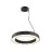SLV Medo Cercle  60 Suspension Luminaire Aluminium Noir 27W 4000lm 110D - 930-940 CCT | Meilleur Rendu De Couleur - Dimmable 