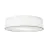 D'Lite Plafonnier Lunelle 50cm Textile Blanc | Convient pour 3x E27 