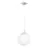 Eglo Suspension Luminaire Rondo Échantillon Nickel Satiné | Convient pour E27