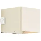 Brilliant Iseo Applique Murale Plastique Beige 4W 300lm - 830 Blanc Chaud | IP44 - Extérieur - Détecteur de Mouvement et de Lumière - USB Rechargeable