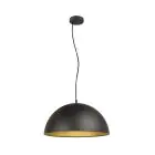 SLV Forchini M 50 Suspension Luminaire Échantillon Noir | Convient pour 1x E27 