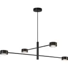 Nordlux Suspension luminaire Clyde 20W 827 350lm 120D Noir - Métal | Dimmable