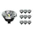 Lot 10x Spot LED GU10 AR111 12W 600lm 40D - 927  | Meilleur rendu de couleur - Dimmable - Remplacement 80W