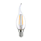 LED E14 Flamme Bougie Filament Claire 2.5W 250lm - 827 | Remplacement 25W